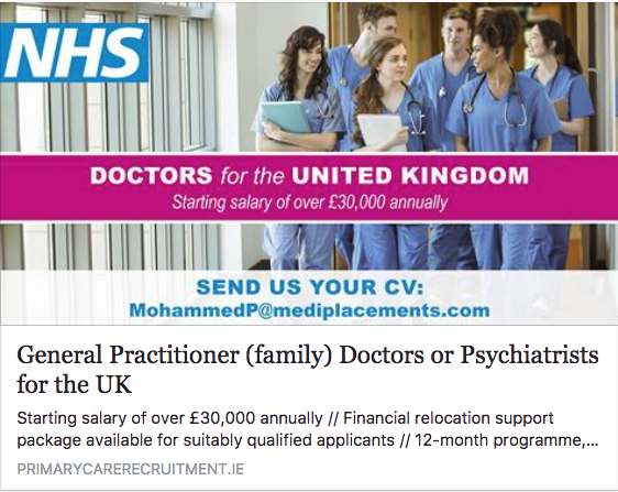 Doctors to work and train in the UK